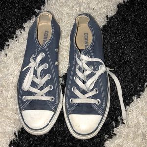 Blue converse